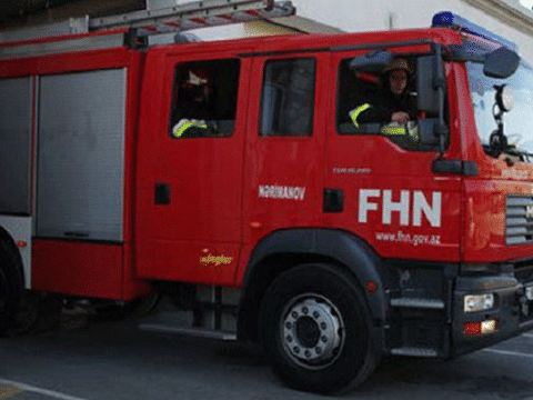 Gəncədə kollecdə baş verən yanğının səbəbi açıqlandı