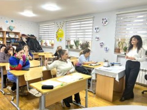 “Refleksiv müəllim” layihəsi üzrə təşkil edilən seminarlar davam edir