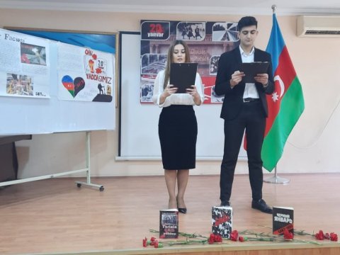 Xalqımız 20 Yanvar faciəsini hec vaxt unutmayacaq