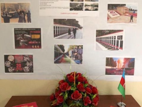 UNEC-də “20 Yanvar - Ümumxalq hüzn günü” adlı virtual sərgi keçirilib