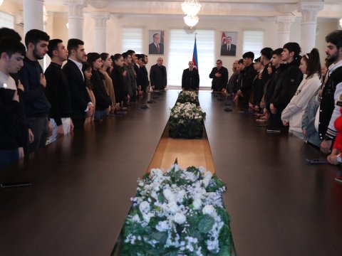AzTU-da 20 Yanvar faciəsinə həsr olunan xüsusi dərs