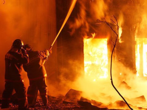 Gəncədə tədris mərkəzində yanğın olub