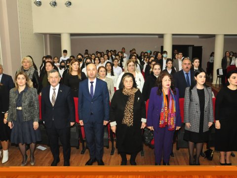 Məktəblilərin maarifləndirilməsi layihəsi çərçivəsində tədbir keçirilib.
