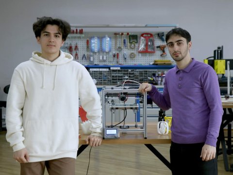 AzTU tələbələri Azərbaycanda ilkə imza atıblar-FOTO