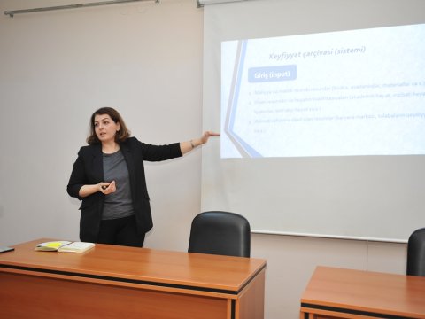 BMU-da səmərəli monitorinq sistemi və qiymətləndirmə meyarları ilə bağlı təlim keçirilib