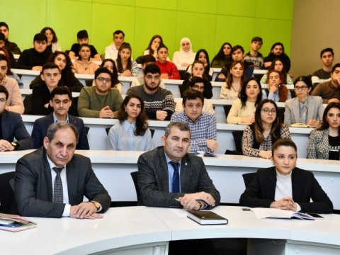 ADNSU-da iqlim dəyişikliyi mövzusunda müzakirələr aparılıb