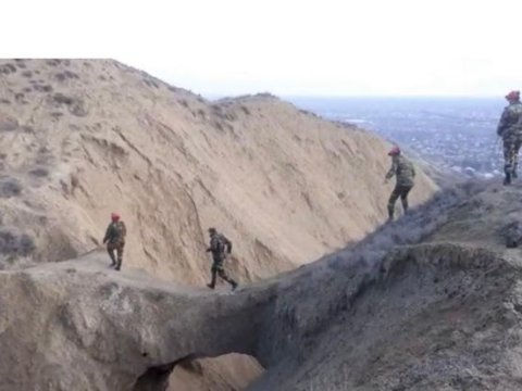 Dağda köməksiz qalmış məktəblilər xilas edilib 