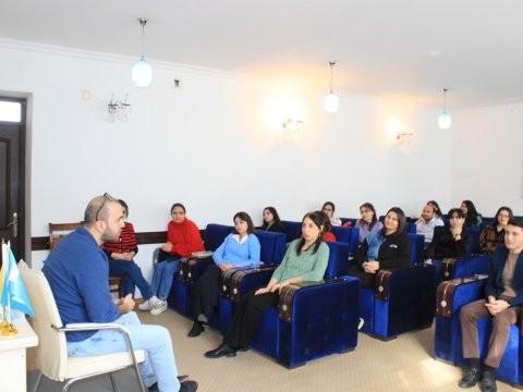 Gənclərin karyera və şəxsi inkişafı ilə bağlı görüş keçirilib