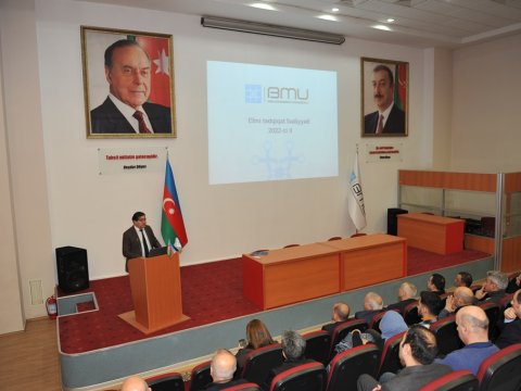 BMU-nun Memarlıq və inşaat fakültəsinin elmi fəaliyyəti müzakirə olunub