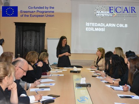 BMU əməkdaşı ECAR layihəsinin tədris proqramına qoşulub