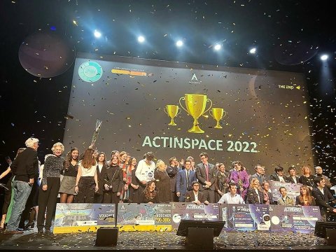 Tələbələrimiz kosmik texnologiyalar üzrə beynəlxalq yarışın qalibi olub - FOTO  