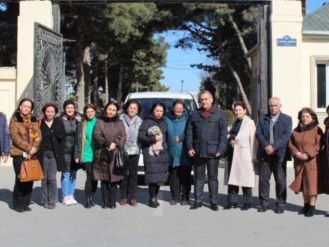ADNSU-nun müəllim heyəti Yüksək Texnologiyalar Parkında...