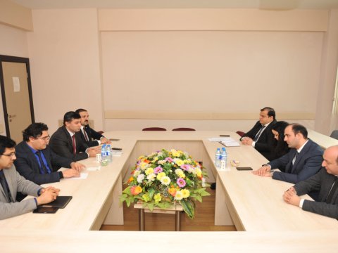 Hesablama Palatasının əməkdaşları BMU-da...
