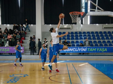 AzTU-da Basketbol üzrə Tələbə Liqasının 10-cu turu keçirilib