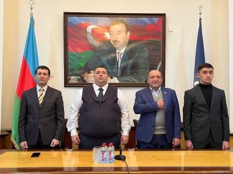 UNEC-də aprel şəhidinin anım günü qeyd olunub 