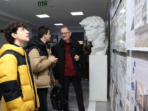 İtaliyalı tələbələr Memarlıq və İnşaat Universitetinə gəldi