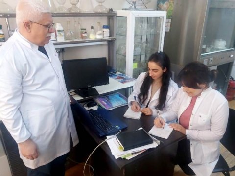 AzTU-nun magistrantları Kimya İnstitutunda təcrübə keçirlər