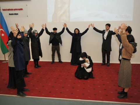 BMU-da Xocalı qurbanları anılıb