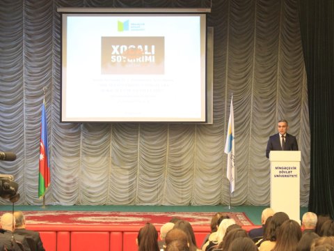 MDU-da Xocalı soyqırımına həsr olunan konfrans keçirilib