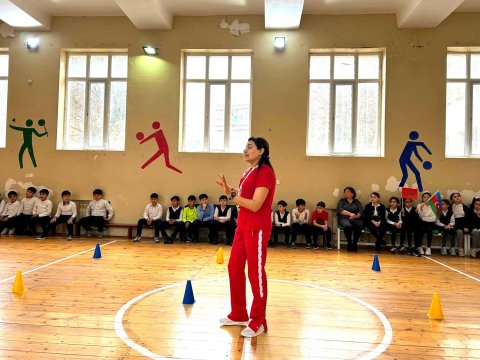 Paytaxt məktəblərində idman həftəsi keçirilir