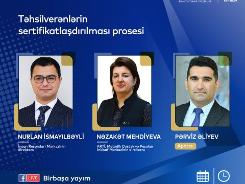 Rəsmilər sertifikasiya suallarına cavab verəcək - BU GÜN