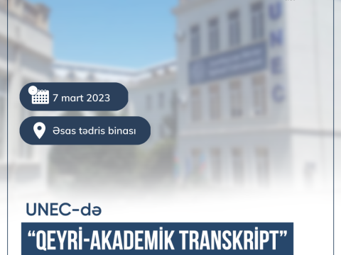 Təhsil mütəxəssisləri UNEC-ə dəvət olunur