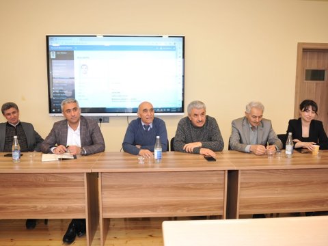 BMU-da valideynlər ilə görüş keçirilib