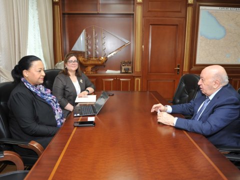 Rektor reytinq agentliyinin nümayəndəsini qəbul etdi