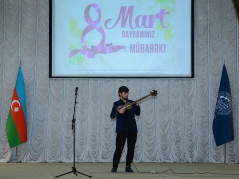 UNEC xanımlar üçün konsert təşkil etdi