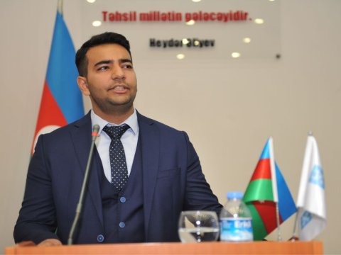 BMU-nun Tələbə Gənclər Təşkilatına yeni sədr seçilib