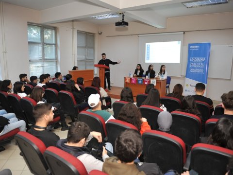 BMU tələbələri “AIESEC” təcrübəsi haqda məlumatlandırılıb