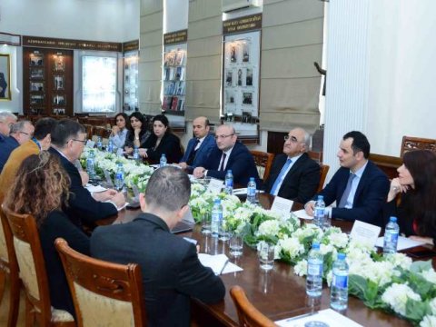 Qara Dəniz Universitetlər Şəbəkəsinin nümayəndə heyəti UNEC-də olub