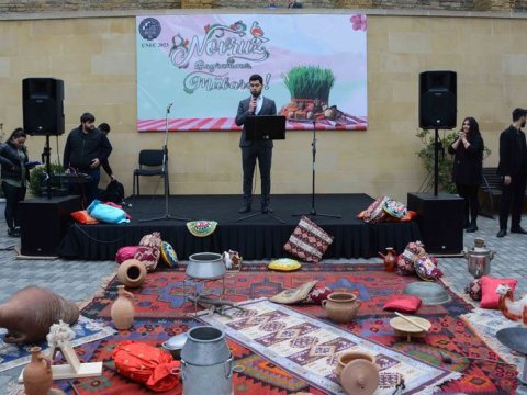 Novruz UNEC-də coşqu ilə qeyd olunub