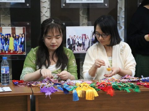 Universitetdə Çin mədəniyyətinə həsr olunmuş sərgi