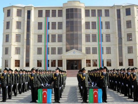 DİN Daxili Qoşunlarının Ali Hərbi Məktəbinə sənəd qəbulu davam edir