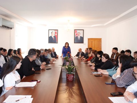 MDU tələbələri ilə növbəti elmi konfrans keçirilib