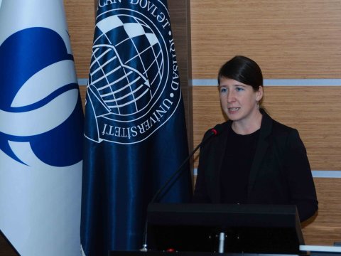 Avropa Bankı UNEC-də təqdimat keçirib