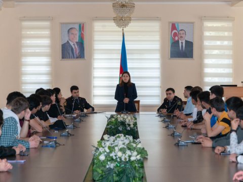 Tələbələrə antinarkomaniya seminarı keçirilib