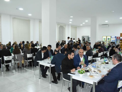 Bu universitetdə iftar süfrəsi təşkil olunub