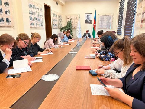 Məktəbdaxili qiymətləndirmə müzakirə olundu