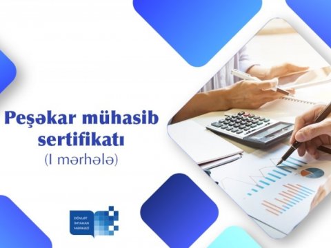 Peşəkar mühasib sertifikatı imtahanına qeydiyyat aparılır