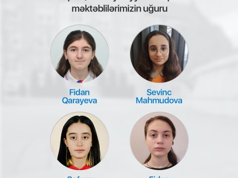 Şagirdlərimiz Avropa Olimpiadasında qələbə qazanıb