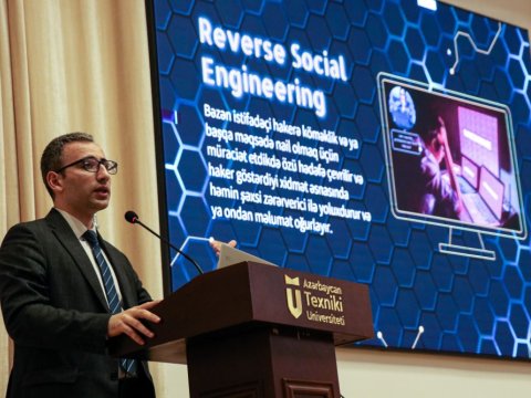 AzTU tələbələri üçün növbəti ustad dərsi keçirilib