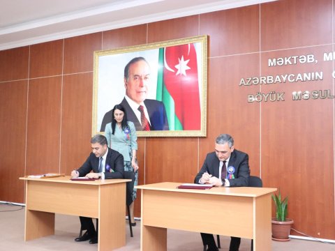 MDU Mərkəzi Aran Regional Təhsil İdarəsi ilə əməkdaşlıq edir