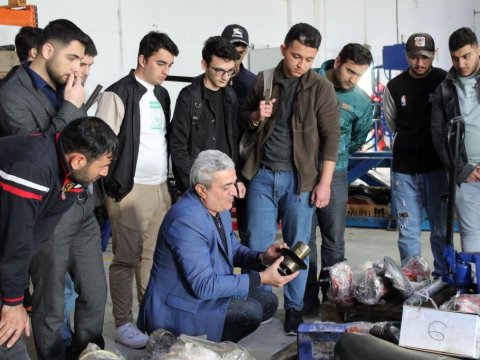 Müəllim və tələbələr təlim-tədris ekskursiyasında olub