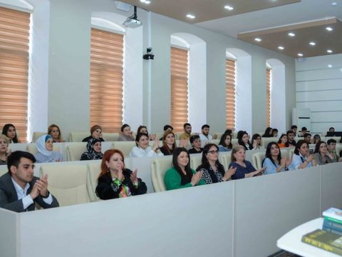 UNEC-də Mir Cəlal Paşayevin yubileyi qeyd olunub