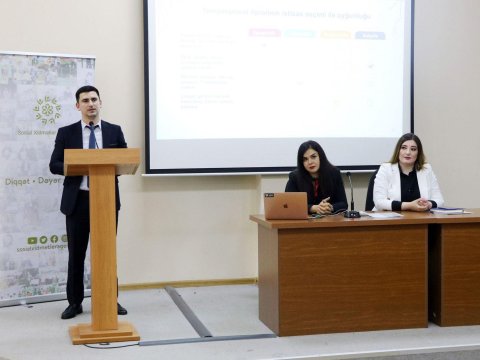 Agentlik əməkdaşları Azərbaycan Universitetində oldular