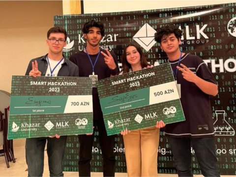 Tələbələri “Smart Hackathon 2023”də uğurlu nəticələr göstəriblər