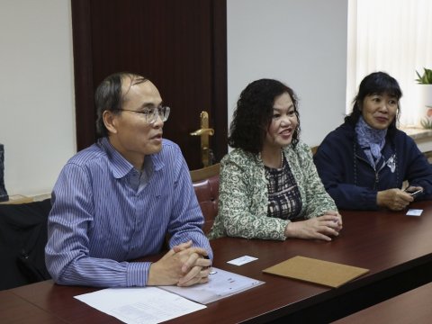 AzMİU-nun vyetnamlı məzunu 37 il sonra universitetdə olub