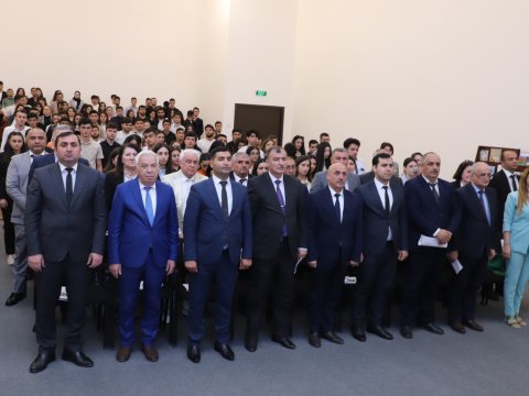 LDU-da Heydər Əliyevin 100 illiyi qeyd olundu